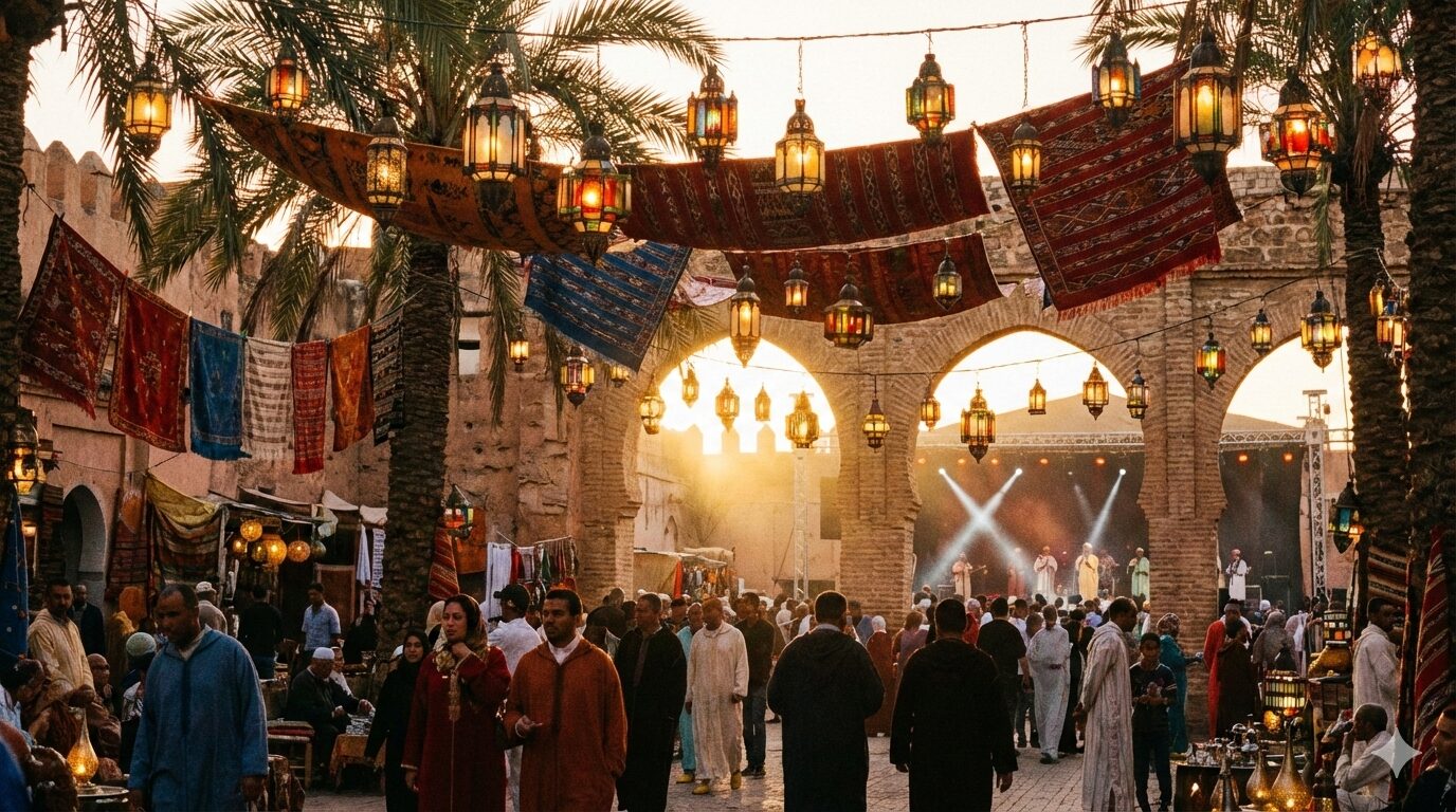Morocco events in May 2026 festival crowd