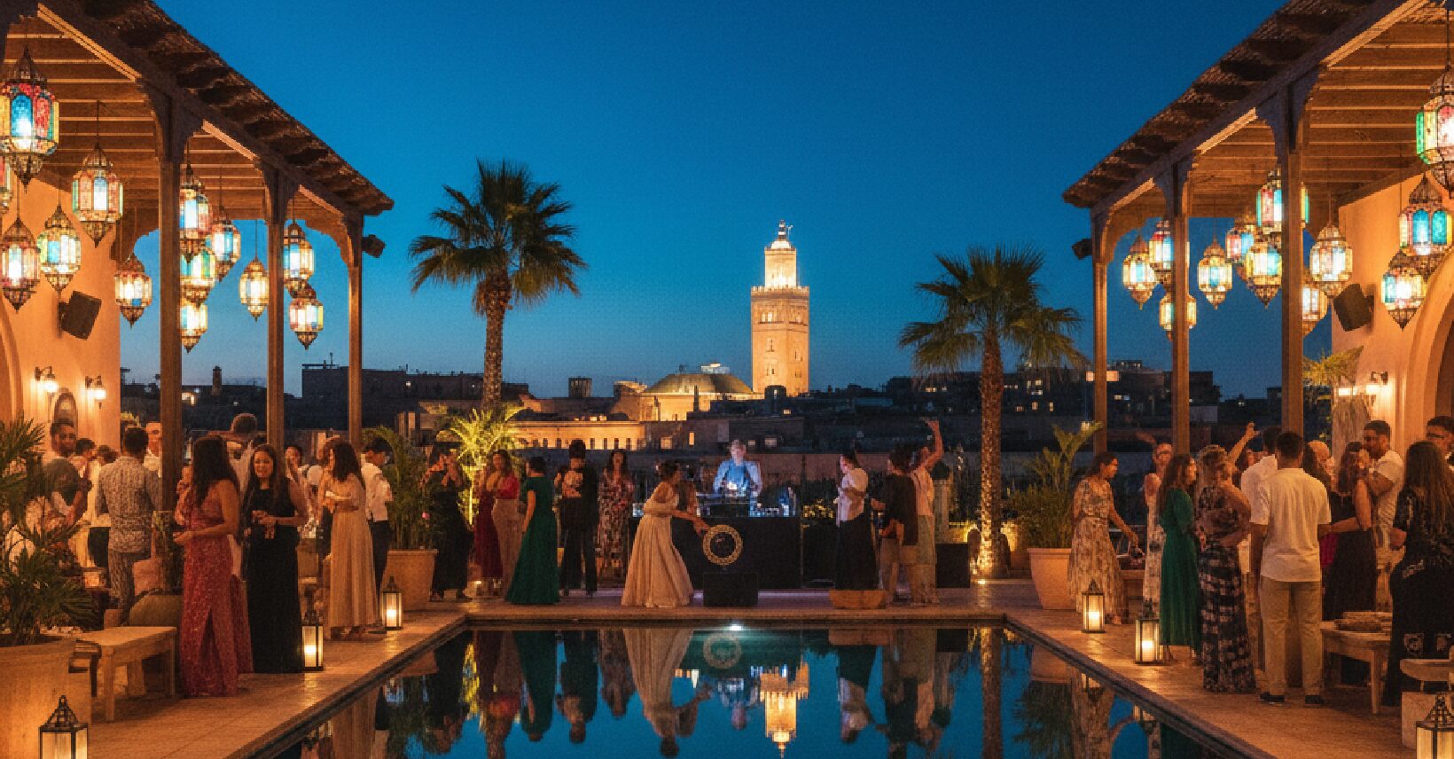 Night festival during Morocco events August 2026 in Marrakech