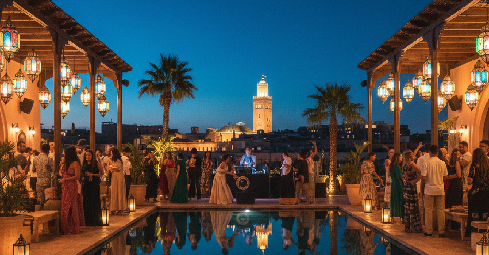 Night festival during Morocco events August 2026 in Marrakech