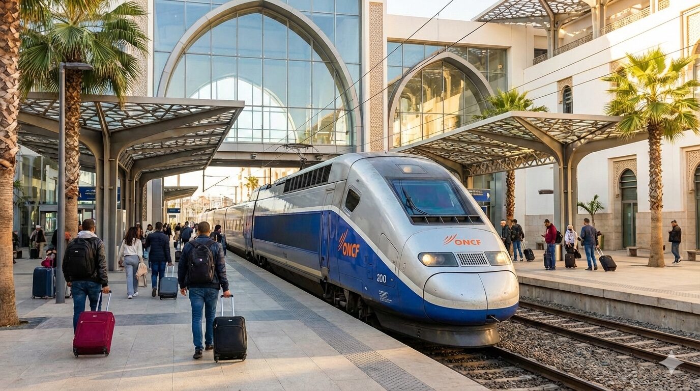 ONCF Casablanca to Marrakech train schedule 2026