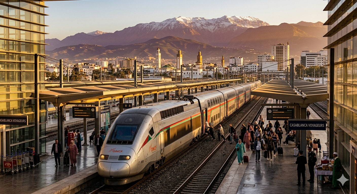 how to book ONCF train tickets online Morocco 2026