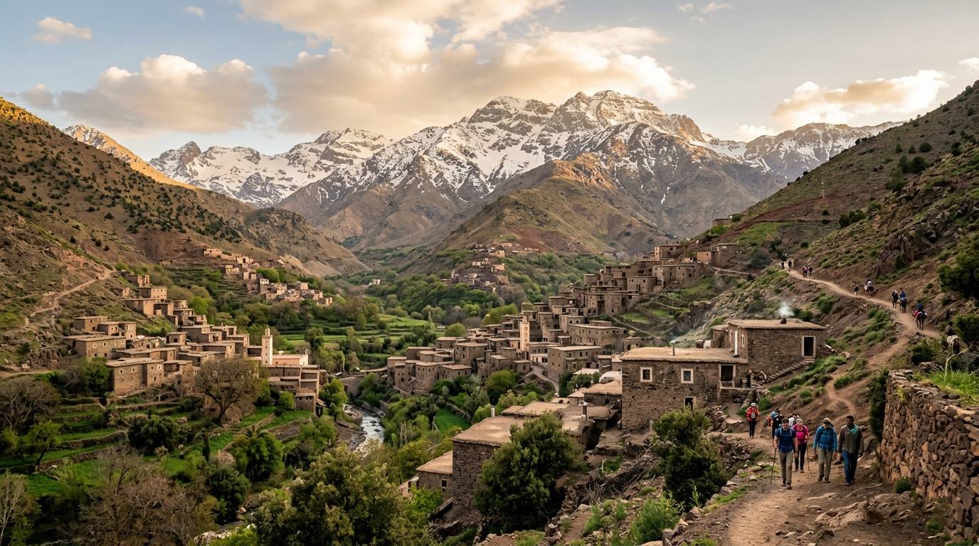 Imlil Village Morocco hiking Morocco 2026