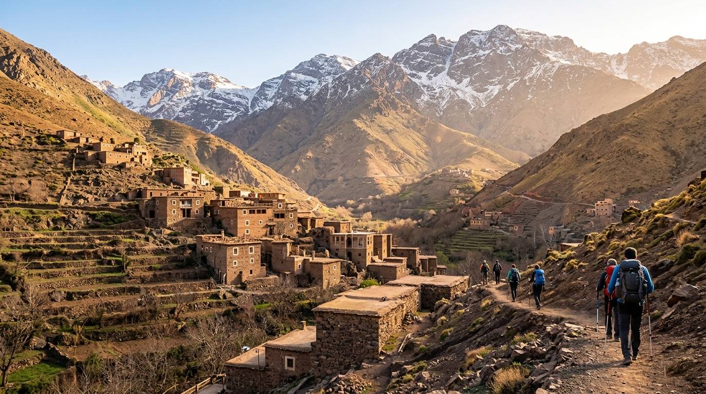 Imlil Village Morocco hiking Morocco 2026