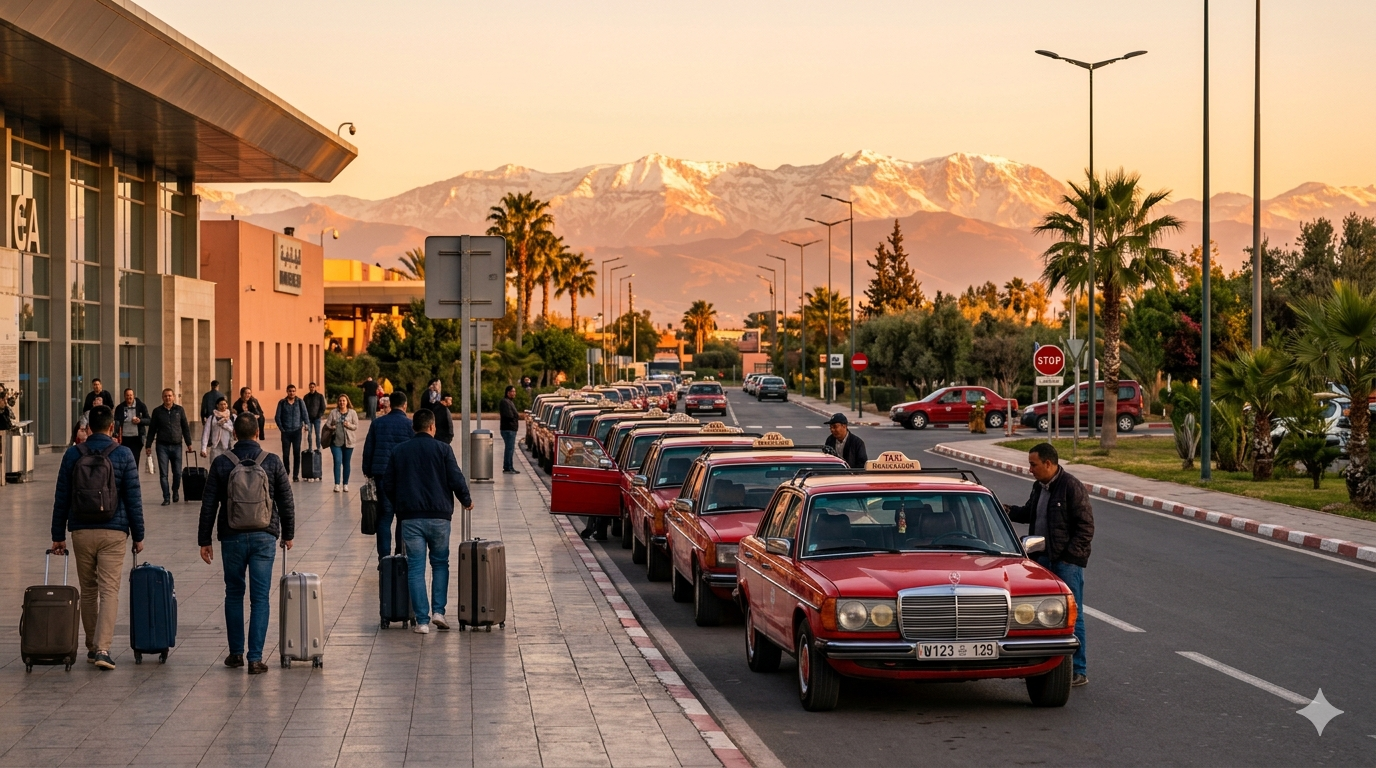 Marrakech airport transfer Morocco 2026