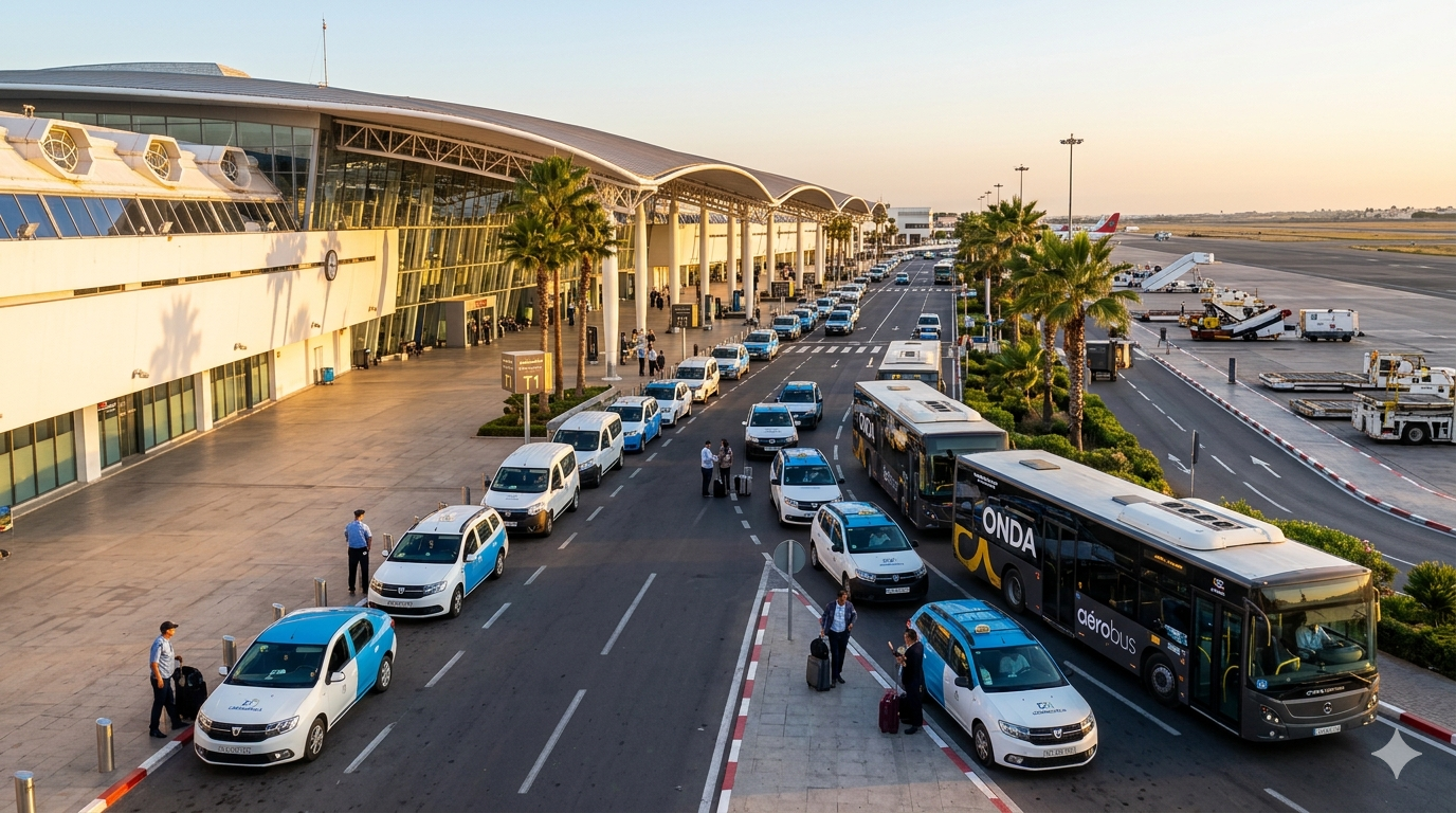 Casablanca Airport to city transport Morocco 2026