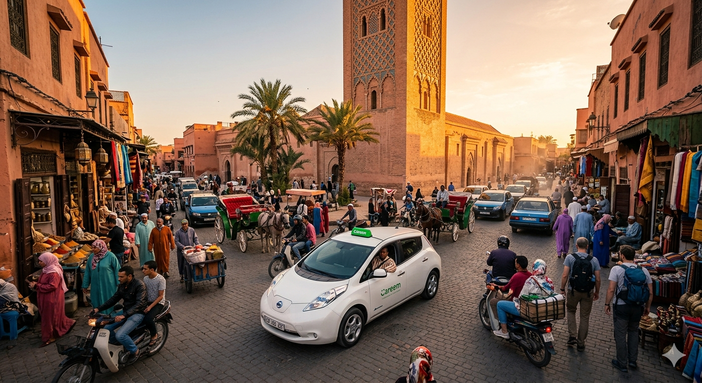 Uber Marrakech Morocco 2026