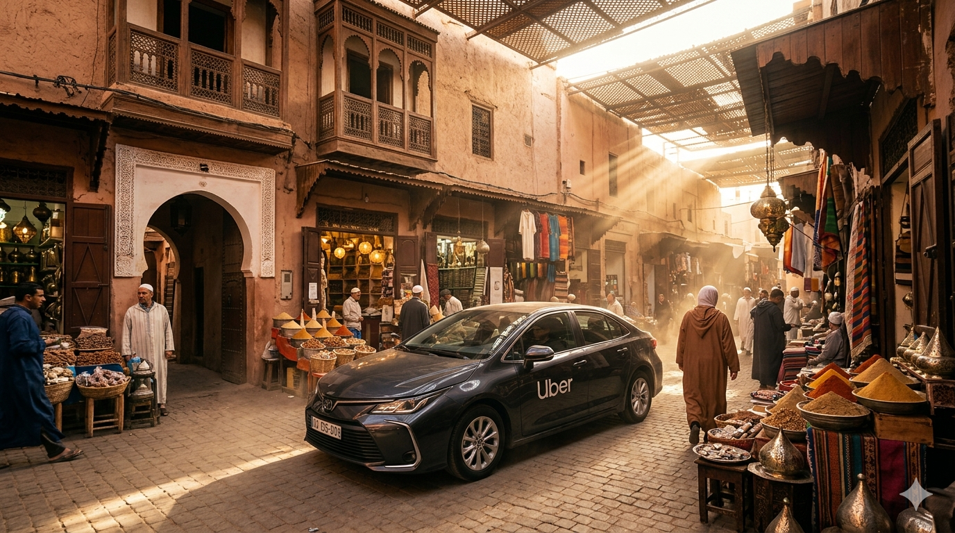 Uber Marrakech Morocco 2026