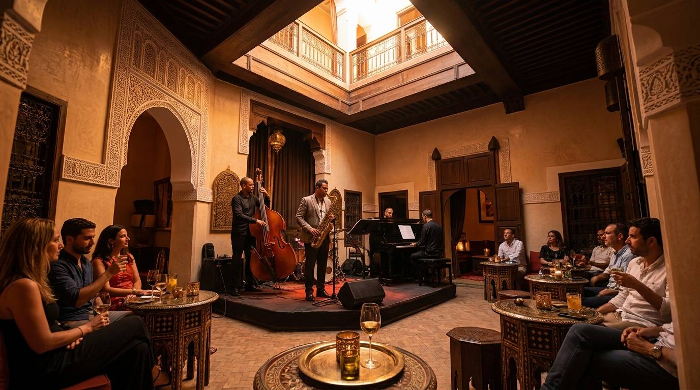 Marrakech jazz bars Morocco 2026