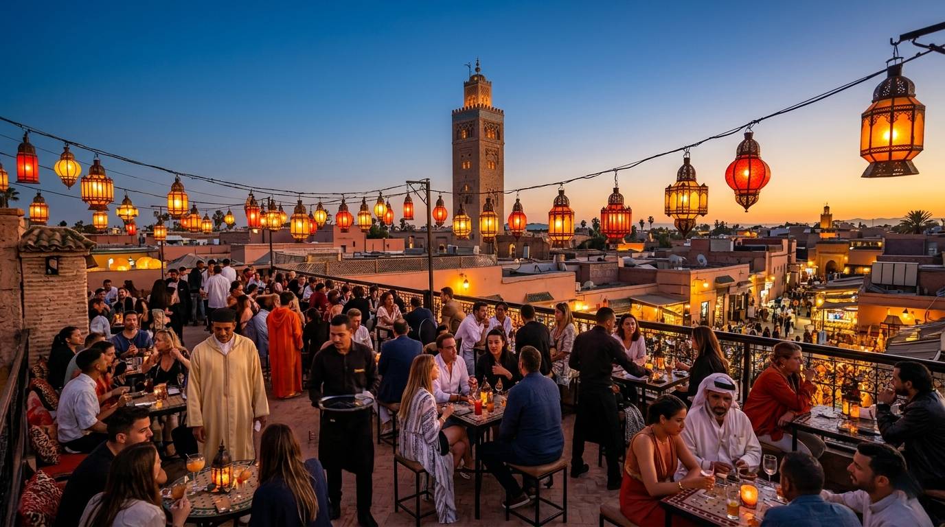 Marrakech nightlife Morocco 2026