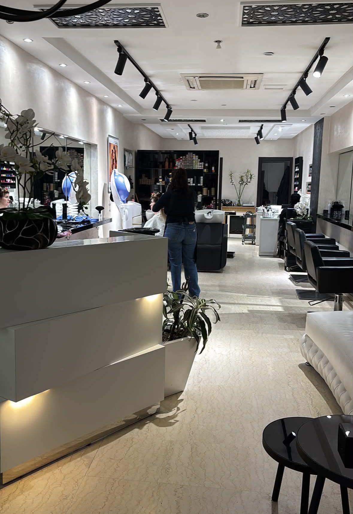 Atelier Ruska Casablanca salon interior and reception
