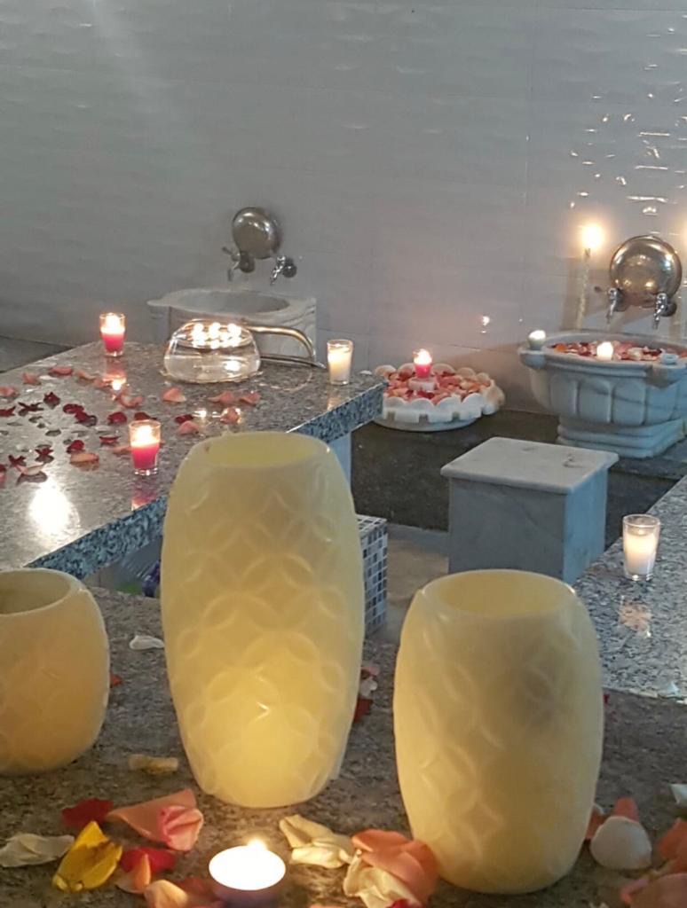 Hammam Ziani Casablanca candlelit hammam basins